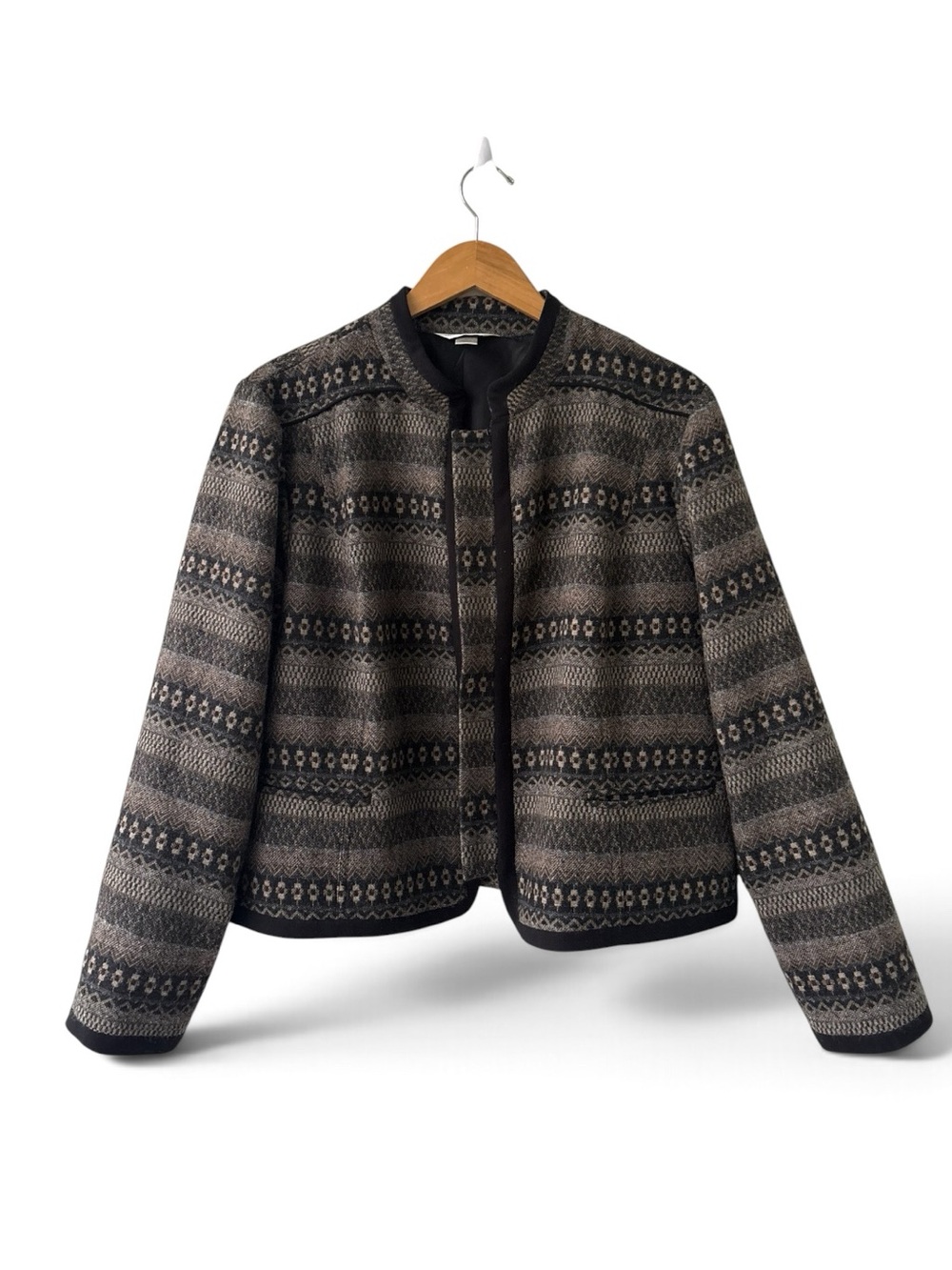 Christopher & Banks Wool Blend Cropped Jacket XL